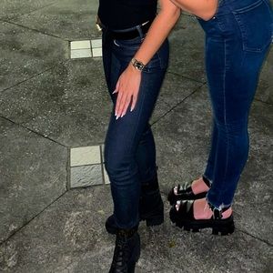 Acne Studios Bla Konst Raw Denim Jeans